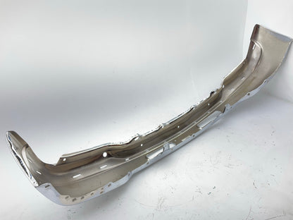 New Replacement Chrome Front Bumper Bar 1999-2002 GMC Sierra (Missing Brackets)