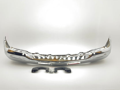 New Replacement Chrome Front Bumper Bar 1999-2002 GMC Sierra, 00-06 Yukon