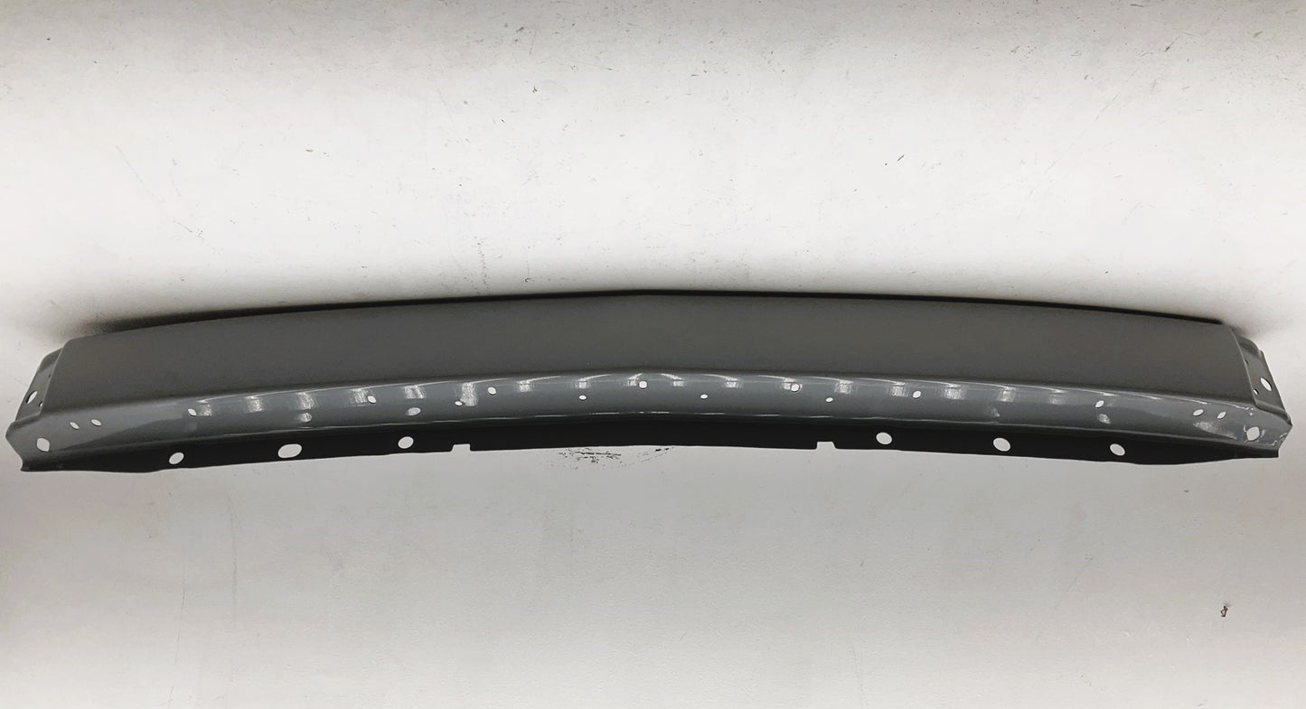 NEW Black Front Bumper Steel Impart Center Face Bar 07-11 Chevy Silverado 1500