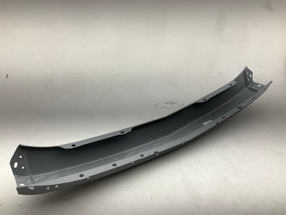 NEW Black Front Bumper Steel Impart Center Face Bar 07-11 Chevy Silverado 1500