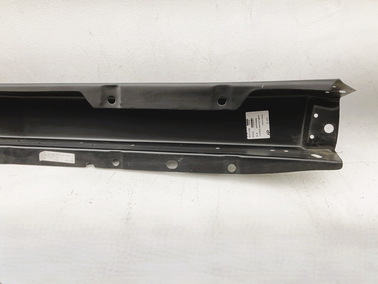 2007-2013 Chevy Silverado 1500 Black Front Bumper Face Bar W/O Air Intake Holes