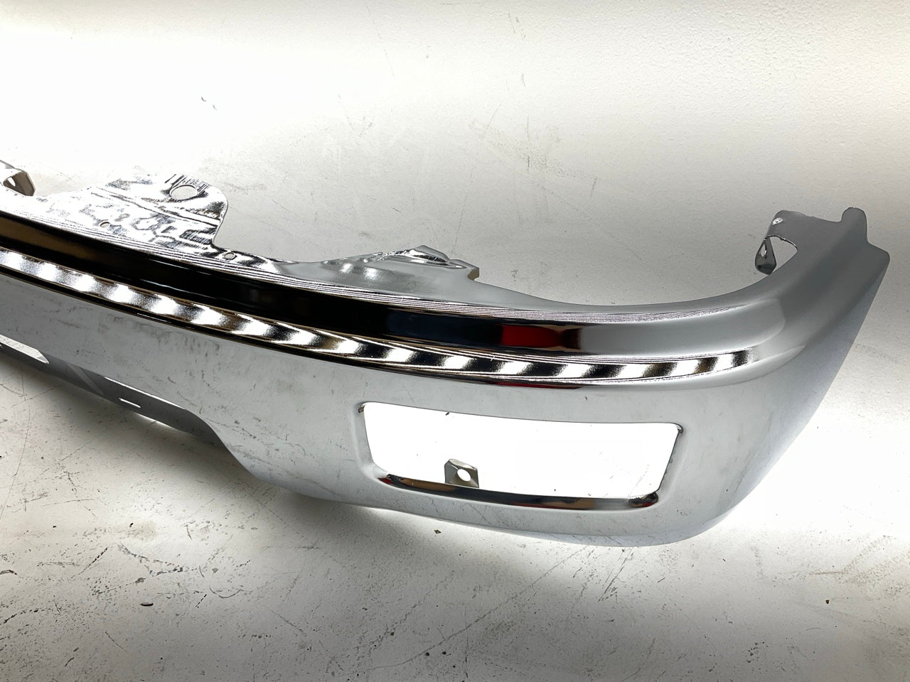 2014-2015 Chevy Silverado 1500 Front Bumper Face Bar Chrome W/ Fog Hole