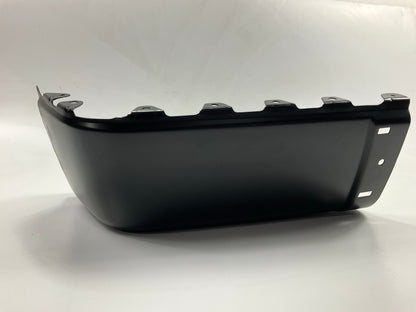 CVT1009IL Rear Bumper Left End Cap, Black Steel - 2007-2013 Silverado 1500, 2500