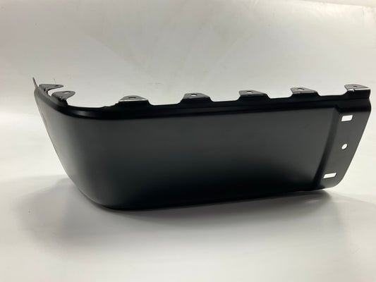 CVT1009IL Rear Bumper Left End Cap, Black Steel - 2007-2013 Silverado 1500, 2500