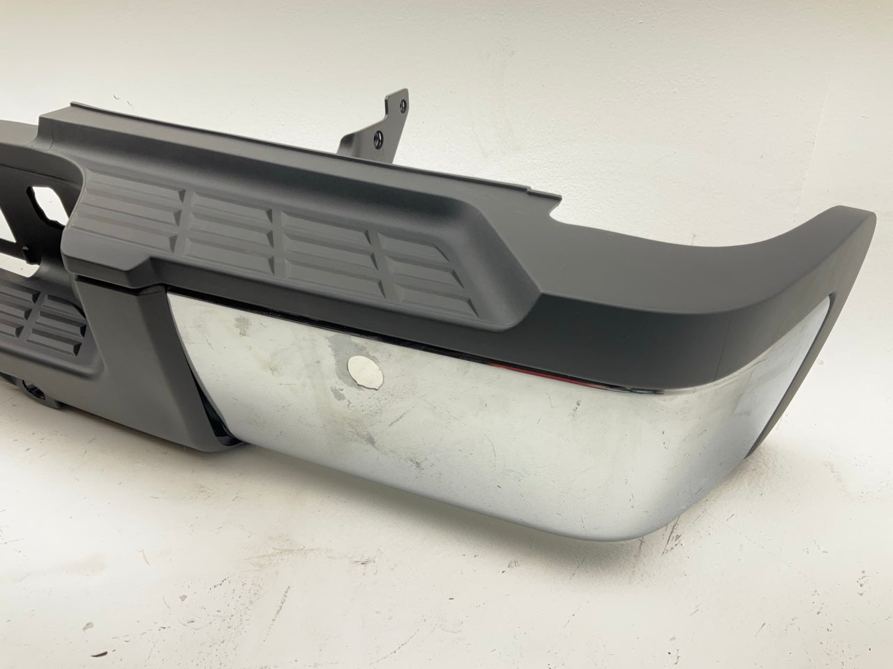 CVT1018HH Rear Chrome Step Bumper - 2007-2010 Chevy Silverado GMC 3500 HD DUALLY