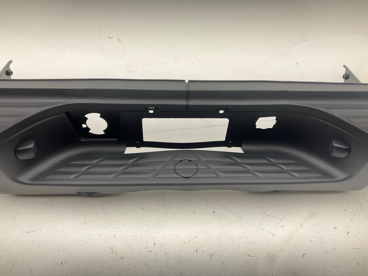 CVT1018XJ Black Rear Step Bumper - 2007-10 Chevy Silverado 2500 3500 HD DUALLY