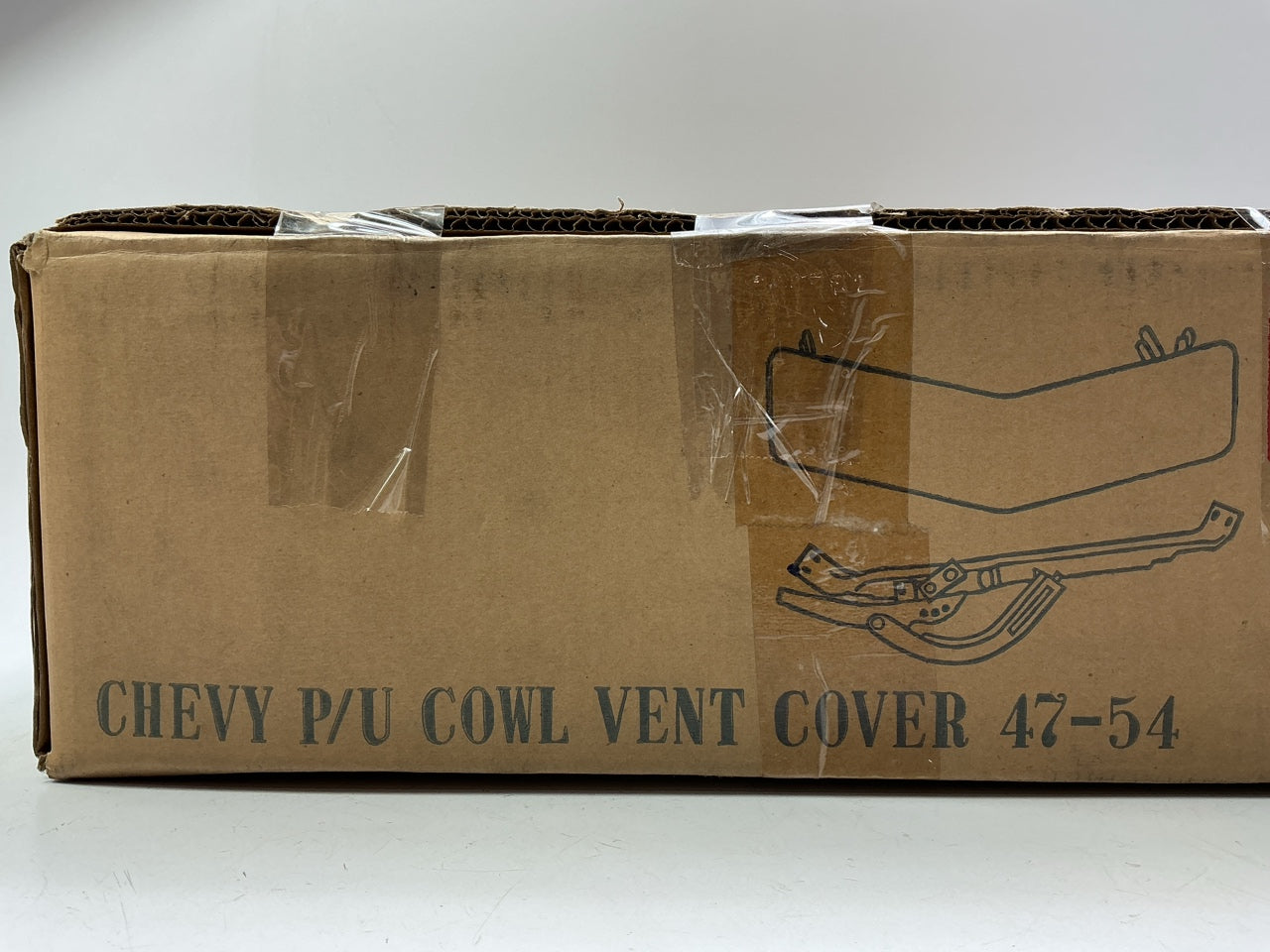 NEW AFTERMARKET CVT1026DD 1947-1953 Chevrolet Chevy Pickup Truck Cowl Vent Cover