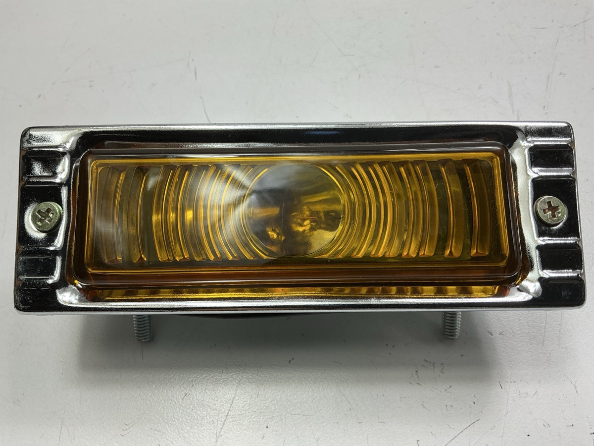 NEW AFTERMARKET Left / Right YELLOW Park Lamp Light Lens 1947-53 Chevy Pick Up