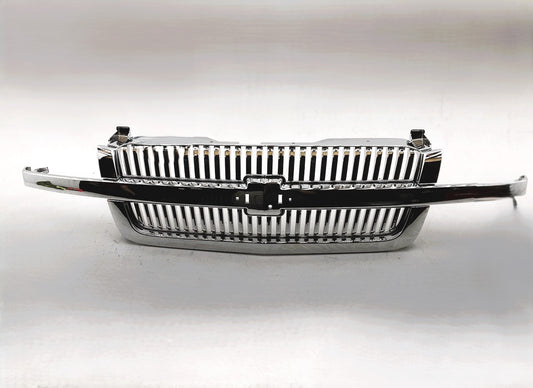 NEW AFTERMARKET Chrome ABS Conversion Vertical Grille 2003-05 Chevy Silverado