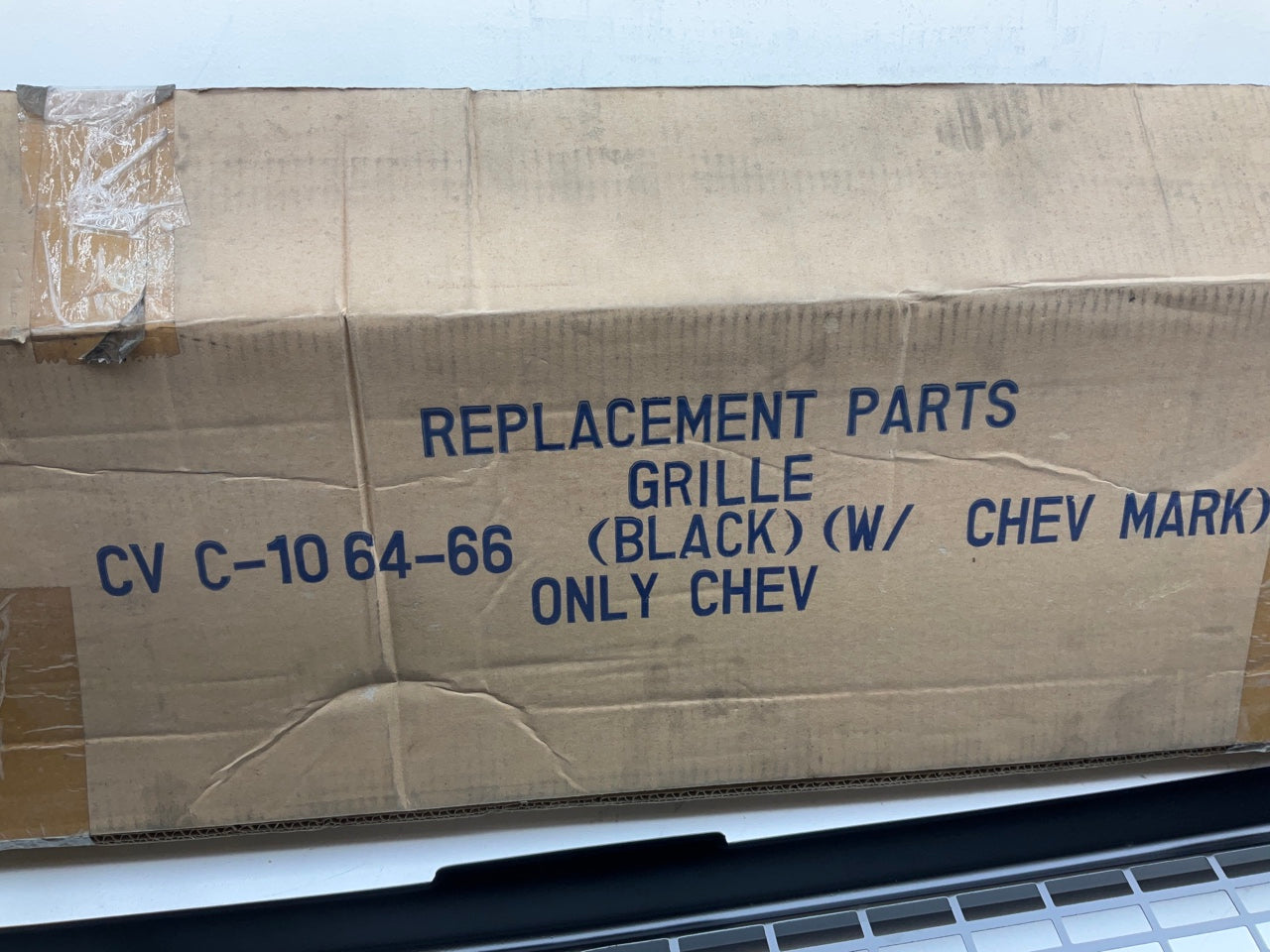 NEW AFTERMARKET Front Grille W/ ''CHEVROLET'' Letters 64-66 Chevy C/K 10 Pickup