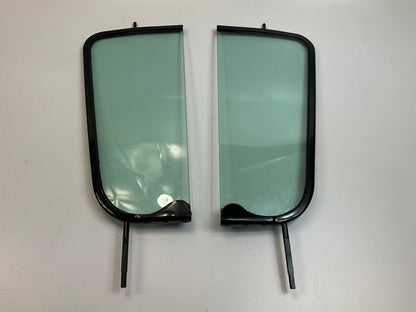 CVT1082FB 1955-59 Chevy Pickup Truck Vent Windows Chrome Frames Green Tint Glass