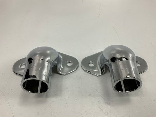 CVT1083AC 1947-1953 Chevrolet Truck Tailgate Hinge Set, Stainless Chrome