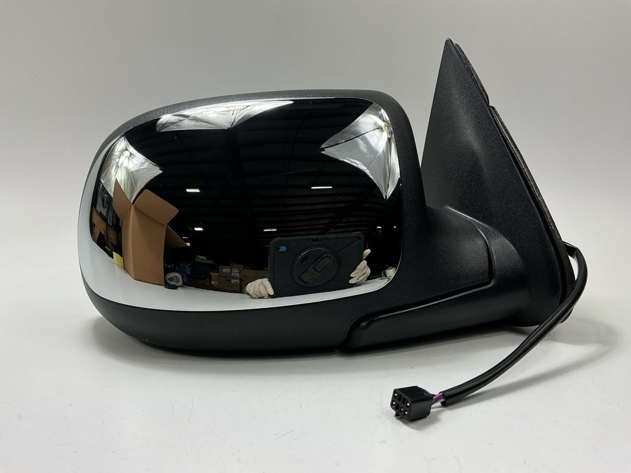 NEW AFTER MARKET Right Passenger Side Chrome Powered Heated Door Mirror