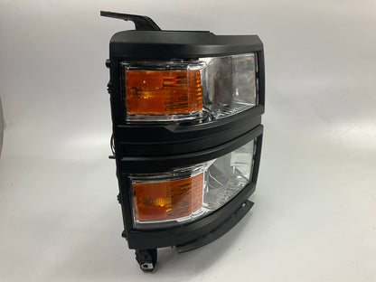 MISSING COVERS -  Left + Right Headlight Headlamp Set 14-15 Chevy Silverado 1500
