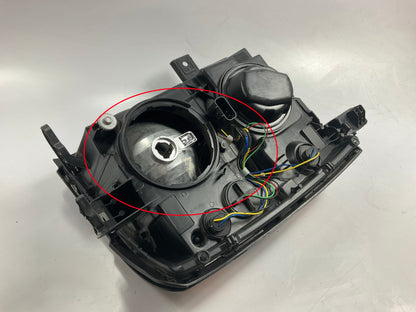 MISSING COVERS -  Left + Right Headlight Headlamp Set 14-15 Chevy Silverado 1500