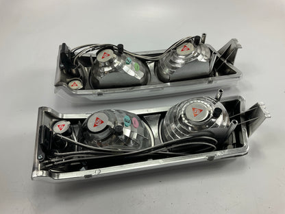 NEW Clear Euro Headlights Head Lamp SET Pair 2003-2006 Chevy Silverado 1500 2500