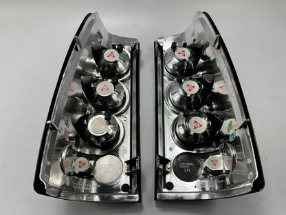AFTERMARKET Rear Tail Brake Light Lamp Set (Black) For 2003-2006 Chevy Silverado