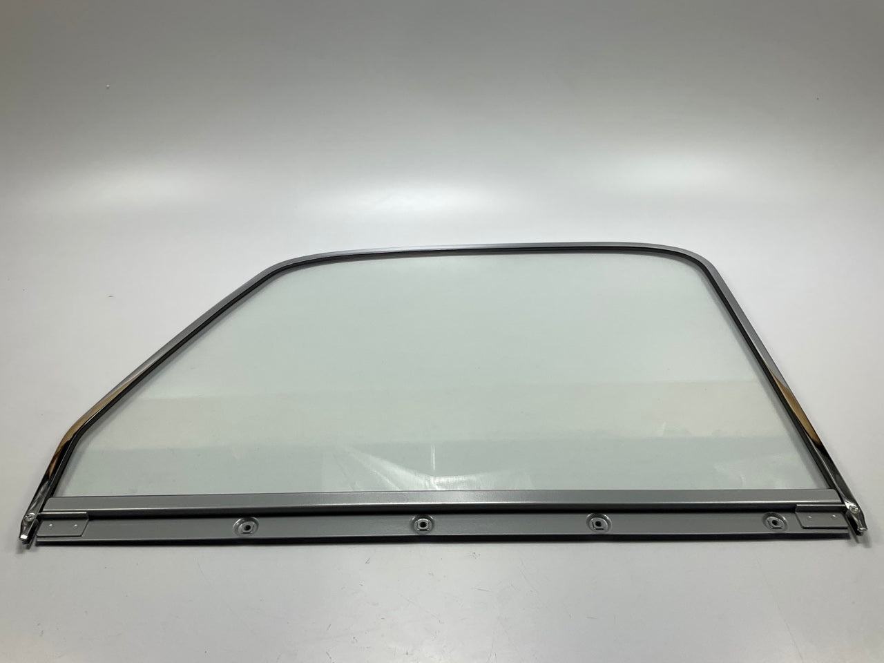 1947-1950 Chevy Pickup Truck Right Side Door Window Clear Glass W Chrome Trim
