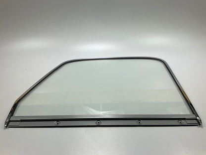 1947-1950 Chevy Pickup Truck Right Side Door Window Clear Glass W Chrome Trim