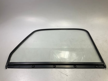 1947-1950 Chevy Pickup Truck Door Window Glass & Black Trim Right Side CVT1182GR