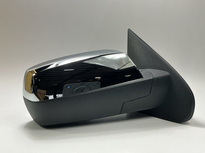AFTERMARKET - Right Passenger Manual NON-Heated Door Mirror W/ Chrome Cover
