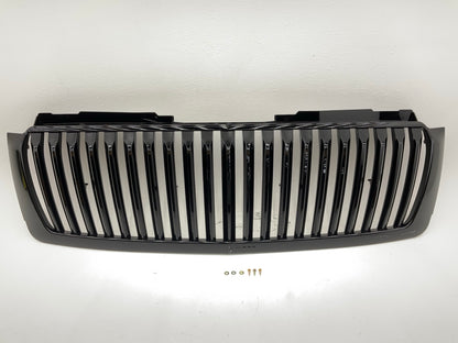 NEW AFTERMARKET BLACK Bumper Vertical Style Grille CVTA070AF
