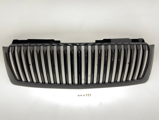 NEW AFTERMARKET BLACK Bumper Vertical Style Grille CVTA070AF