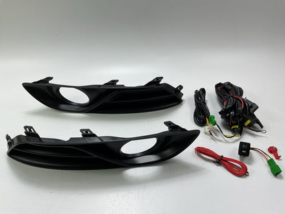 AFTERMARKET Fog Light Lamp Set W/ Wiring For 2013-2015 Nissan Sentra
