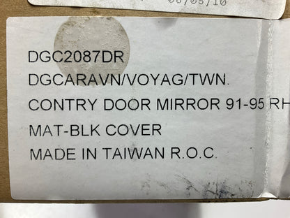 NEW AFTERMARKET Right Heated Door Mirror 91-95 Caravan Voyager Town & Country