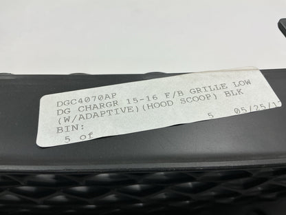 CH1036171 - Front Bumper Face Bar Grille 2015-2016 Charger - AFTERMARKET