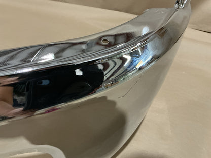 NEW AFTERMARKET Front Chrome Bumper For 2013-2024 Dodge Ram 1500 W/ Fog Lamps