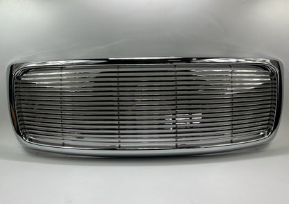 AFTERMARKET Horizontal Front Hood Bumper CHROME Grill Grille - CH1200287