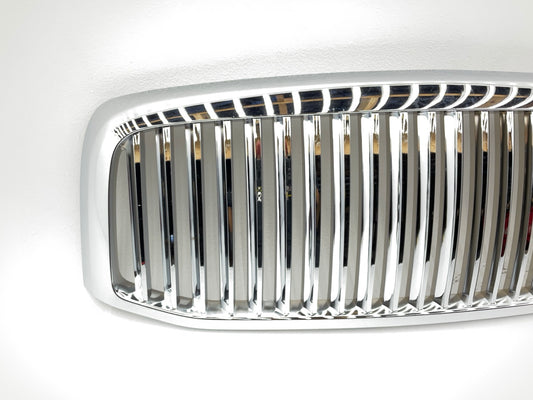 VERTICAL-BAR Chrome Silver ABS Grille For 2006-2008 Dodge Ram 1500 / 2500 / 3500