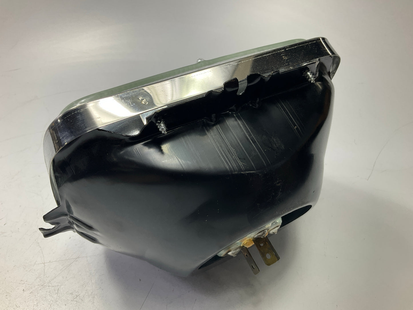 NEW AFTERMARKET DGT1091BL Left Headlight Headlamp Head Light W/ Bezel