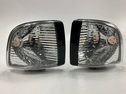 NEW DGT1093ZA Clear Euro Style Corner Light Turn Signal Marker Lamp Left & Right