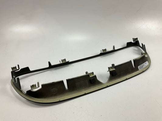AFTERMARKET - Dark Gray Bumper Cover Grille Molding For 00-01 Nissan Maxima SE