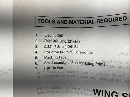NEW AFTERMARKET Trunk Spoiler Wing For 1995-1996 Nissan Maxima