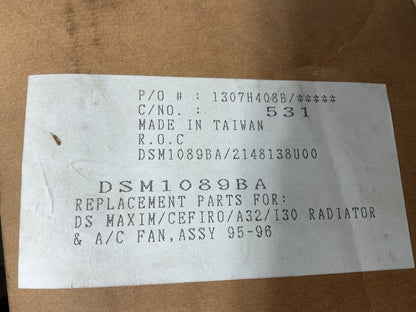 NEW AFTERMARKET Dual Cooling Radiator Fan Assembly - NI3115103