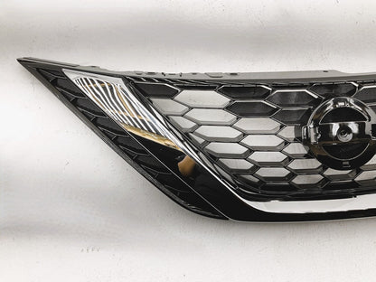 AFTERMARKET Chrome Shell With Gloss Black Insert Grille For 16-19 Nissan Sentra