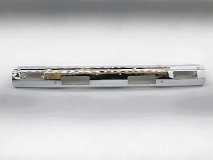 New Chrome Front Bumper For 86-92 Nissan D21 Hardbody Pickup With Top Pad Holes
