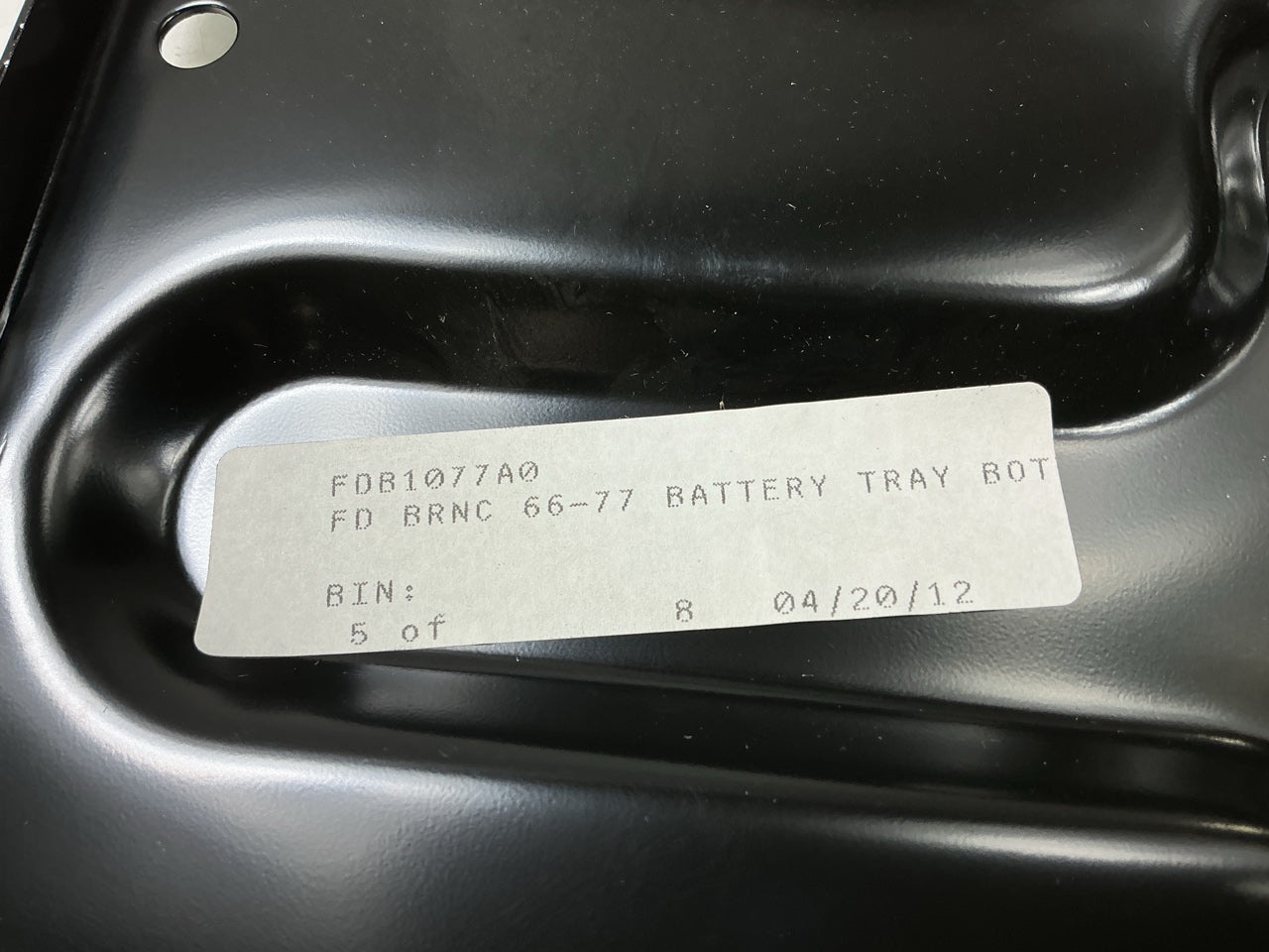 NEW AFTERMARKET Bottom Battery Tray  For 1966-1977 Ford Bronco - C4TZ-10732-D