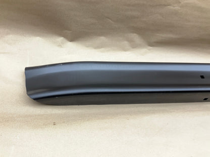 FDB750PT Front Or Rear Steel Bumper, Painted Black - 1966-1977 Bronco