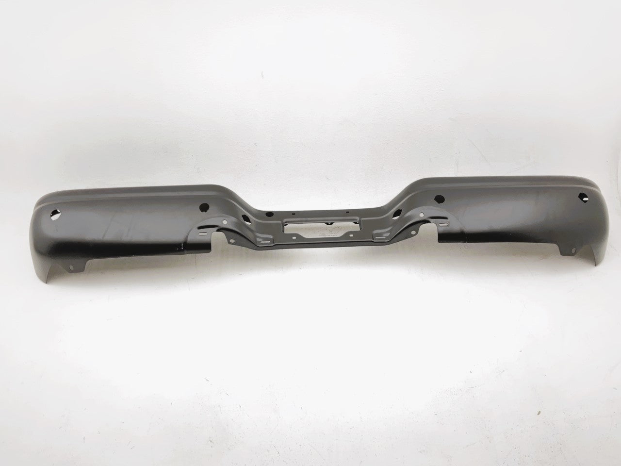 NEW 1997-2002 Ford Expedition Rear Black Bumper Face Bar WITH Park Sensor Holes