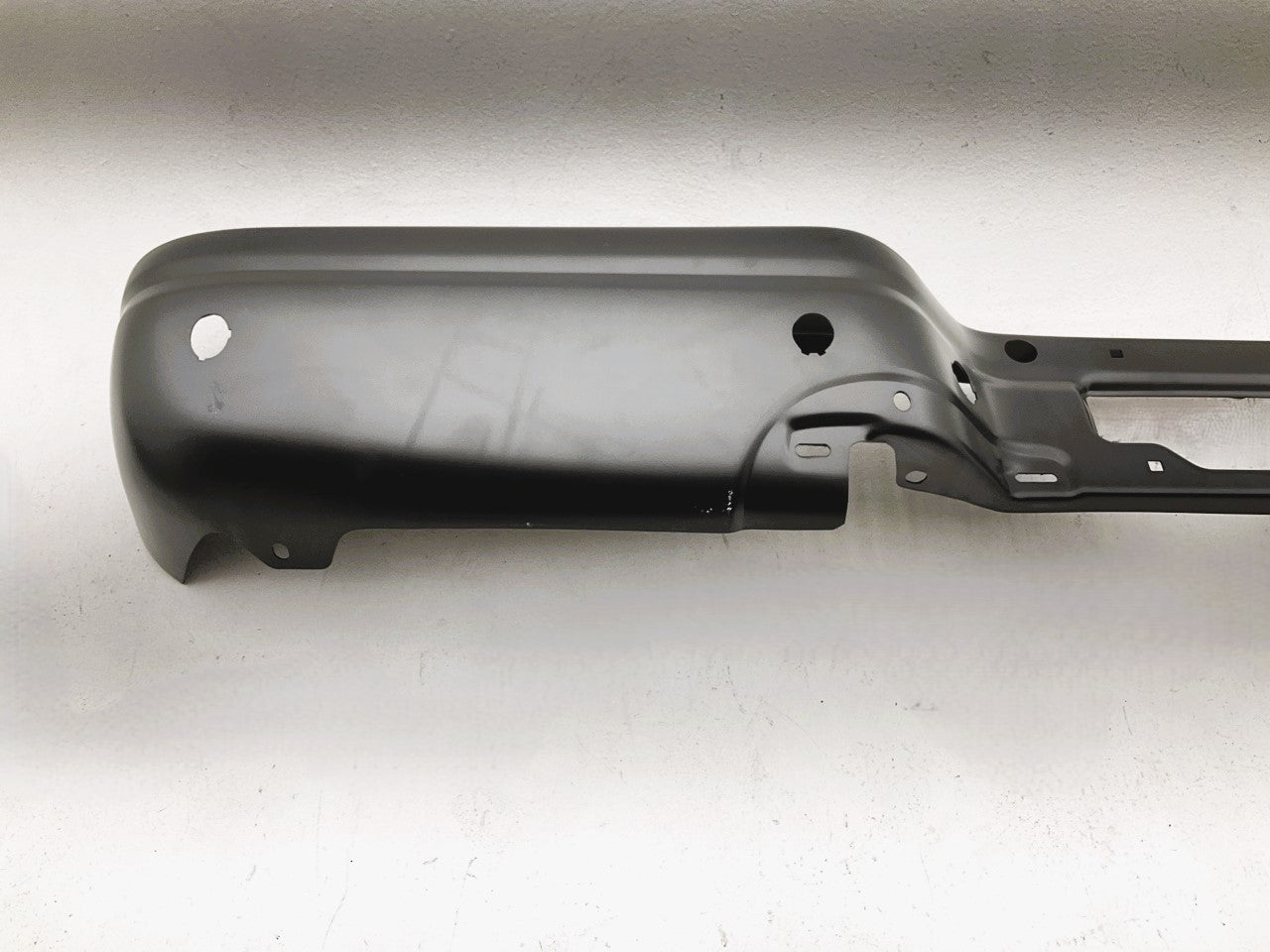 NEW 1997-2002 Ford Expedition Rear Black Bumper Face Bar WITH Park Sensor Holes