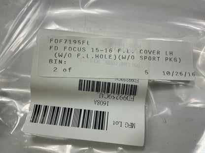 Front Left Driver Side Fog Light Cover For 2015-2018 Ford Focus - AFTERMARKET