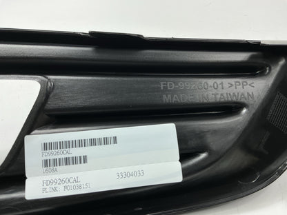 Front Left Driver Side Fog Light Lamp Bezel For 2015-18 Ford Focus - AFTERMARKET