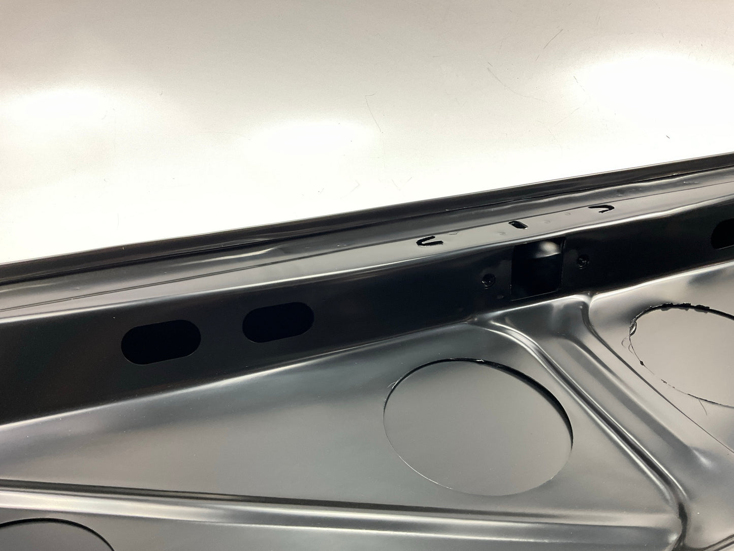 NEW AFTERMARKET - 1964-66 Ford Mustang Fastback Black Steel Trunk Lid, 40110D