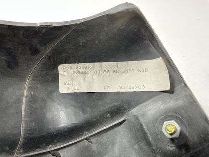 NEW AFTERMARKET Right Bumper End Cap For 1983-88 Ford Ranger