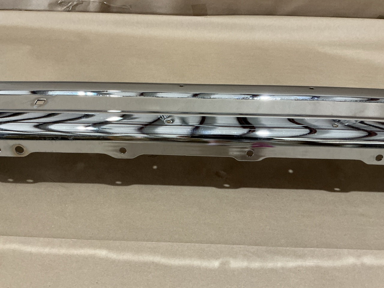 NEW FDR11088AC Front Chrome Bumper - 1983-1985 Ford Ranger, 1984-1985 Bronco II