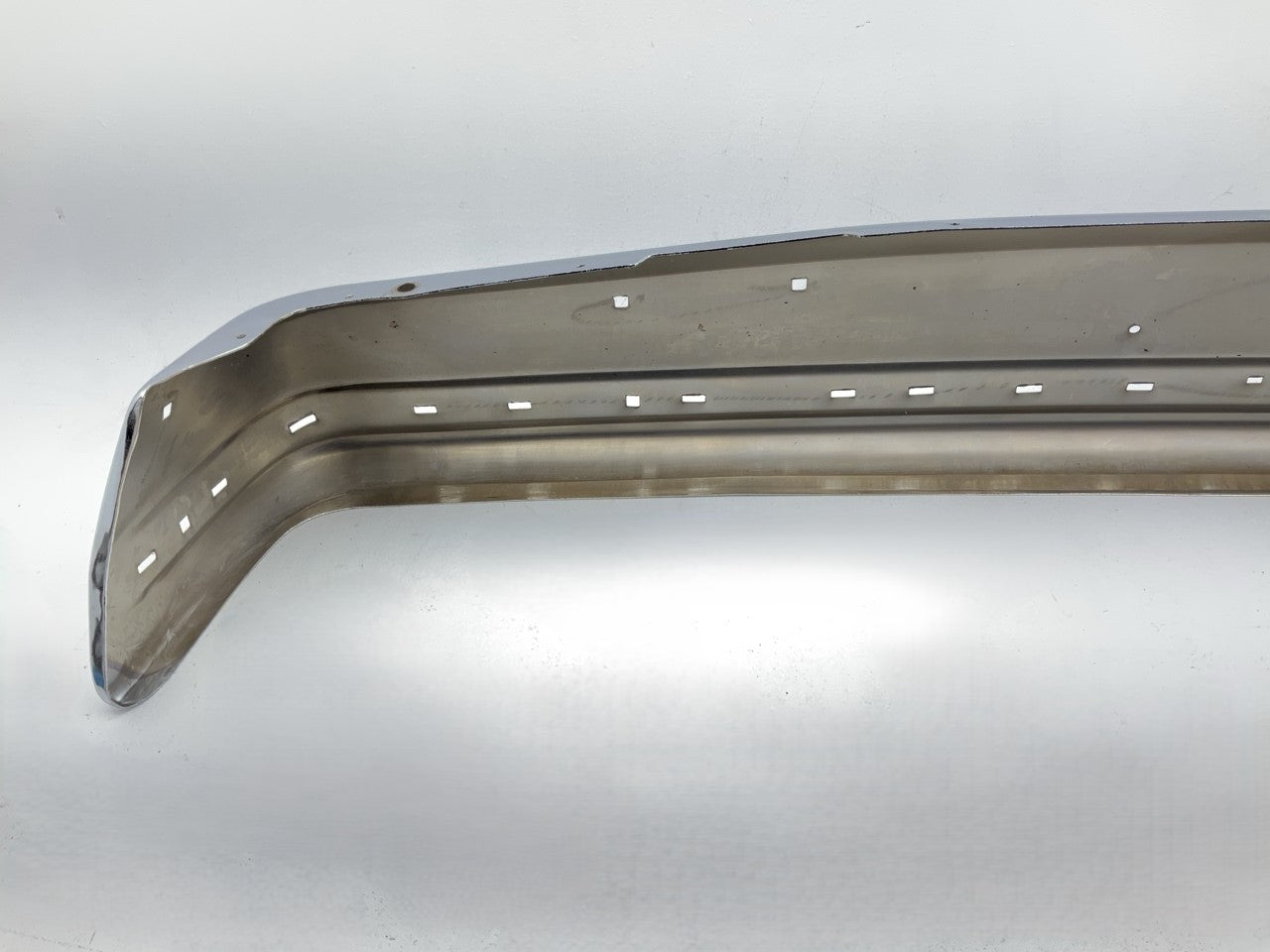 NEW AFTERMARKET FDT1008DD Front Chrome Steel Bumper 1987-1991 F-150 F-250 F-350